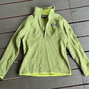 Patagonia 3/4 zip better sweater